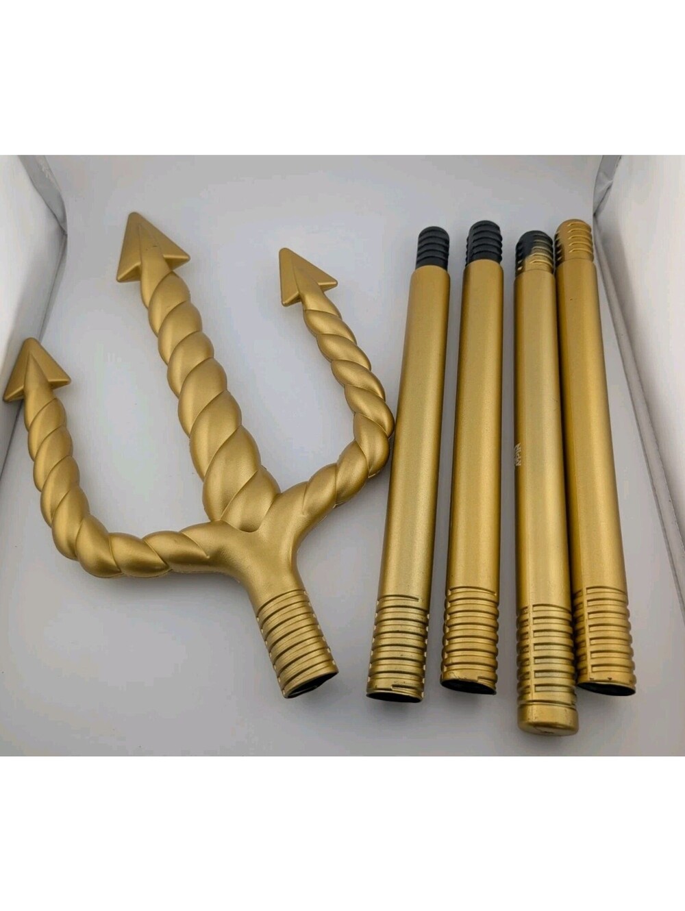 Nicky Bigs Novelties Golden Trident 95423 Halloween Costume Gold 51"
